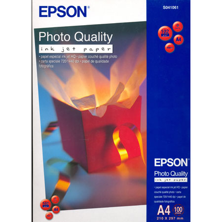 Epson Foto papier mat 102gr/m² - map 100 vellen A4