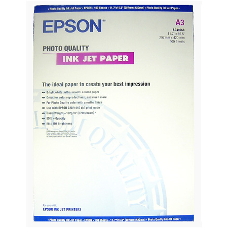 Epson Mat fotopapier 102g/m²