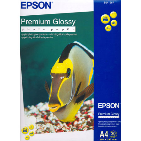 Epson Photo gloss paper 255g/m² - pouch 20 sheets
