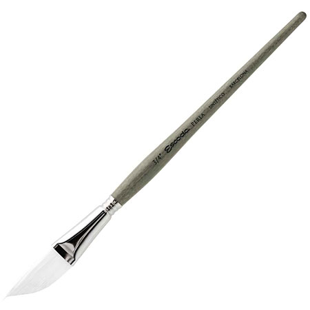Escoda Perla - brush series 1436 - synthetic fibers - dagger striper - short handle