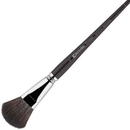 Escoda Ultimo - brush series 1528 - synthetic fibers (squirrel imitation) - mop oval - short handle