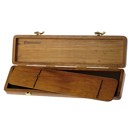 Escoda Empty wooden box for 6 brushes with long handle