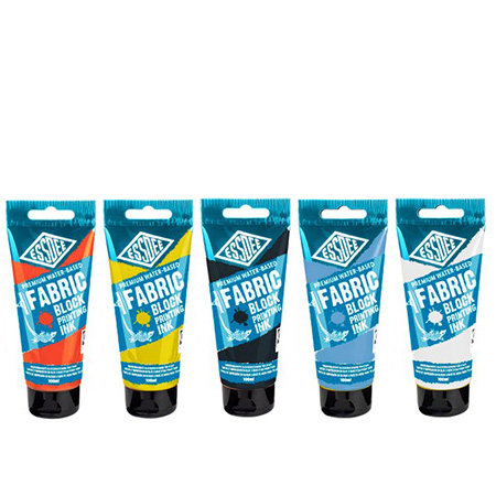 Essdee Fabric Block Printing Ink - water-based - 100ml tube