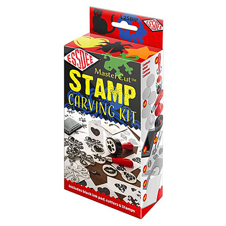 Essdee Mastercut Stamp Carving Kit - kit de création de tampons