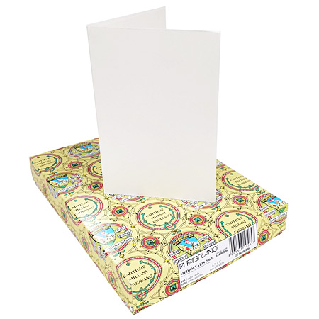 Fabriano Medioevalis - box of 100 folded cards - 260g/m²