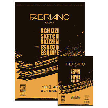 Fabriano Schizzi - sketch pad 90g/m²