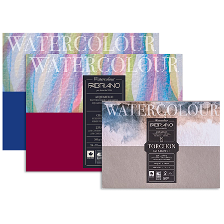 Fabriano Studio Watercolour - watercolour pad - 20 sheets - glued on 4 sides