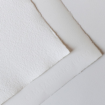 Fabriano Esportazione - papier aquarelle - feuille 100% coton - 56x76cm - 4 bords frangés