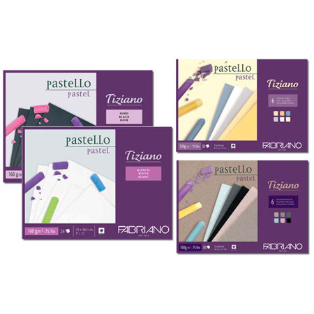 Fabriano Tiziano Pastello - pastel paper pad - 160g/m²