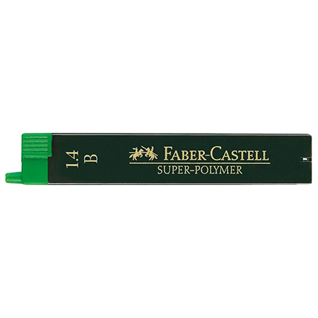 Faber Castell Etui de 6 mines 1,4mm - B