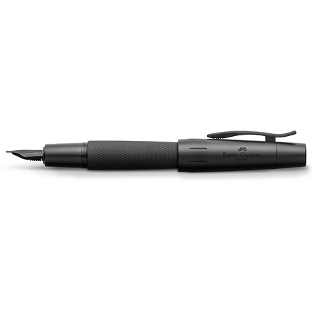 Faber Castell E-Motion - stylo-plume - pointe moyenne - noir pur