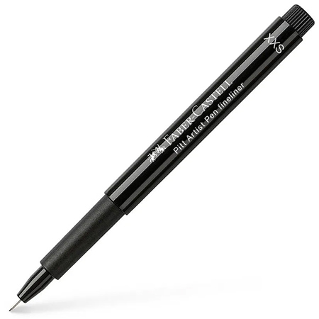 Faber Castell Pitt Artist Pen XXS - viltstift met gepigmenteerde inkt - extra extra fijne punt (0,05mm) - zwart