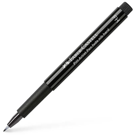 Faber Castell Pitt Artist Pen Fude Nib - pigmented ink pen - brush tip - black