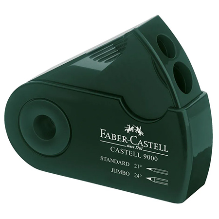 Faber Castell 9000 - dubbele potloodslijper met tank