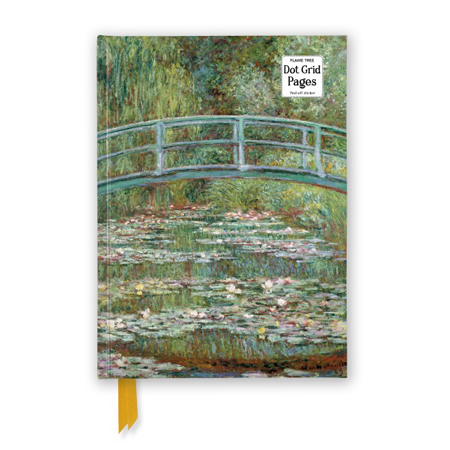 Flame Tree Luxury Dot Grid Notebooks - carnet - couverture rigide - 21x14.8cm - 176 pages - dots