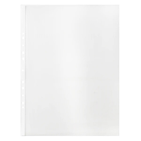 Foldersys Paquet de 10 pochettes perforées pour press-book - 30x42cm (A3)