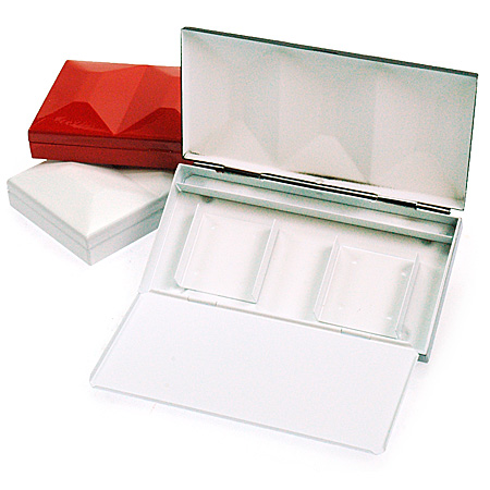 Fome Empty watercolour box - enamelled - 14.3x7x2.5cm - for 10 tubes