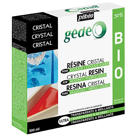 Gedeo 50% biosourced crystal resin
