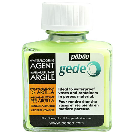 Gedeo Waterproofing agent for air drying clay - 75ml bottle