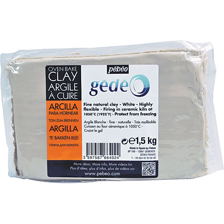 Gedeo 1.5 Kg Air Drying Clay, Natural