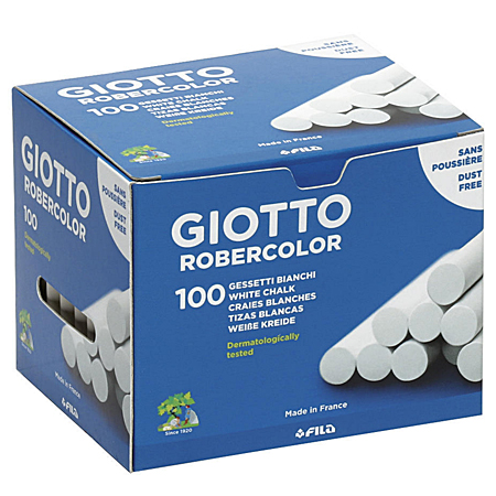 Giotto Robercolor - boîte de craies blanches