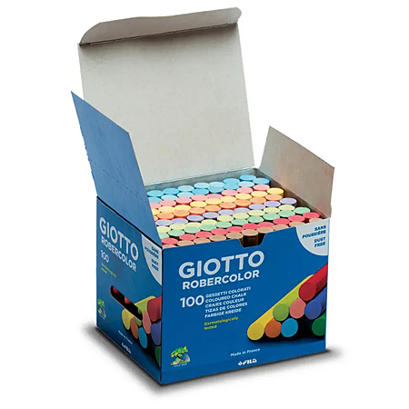 Giotto Robercolor - box of assorted coloured chalk