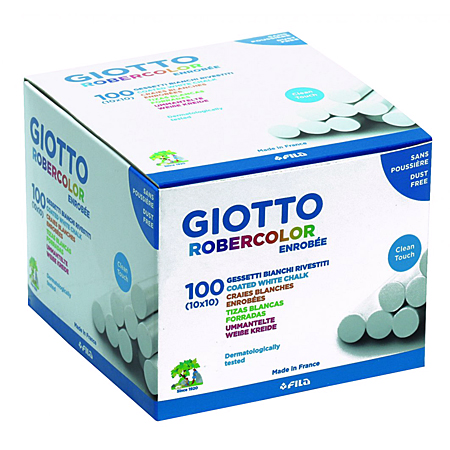 Giotto Robercolor Enrobée - box of assorted coated coloured chalk