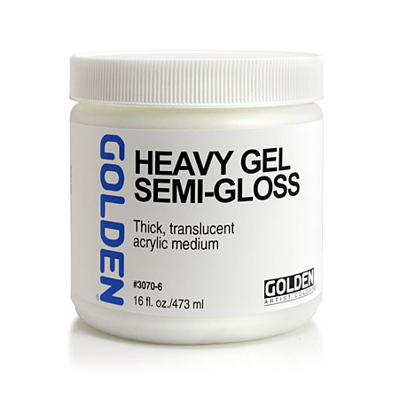 Golden Heavy Gel Semi-Gloss - gel de structure - satiné