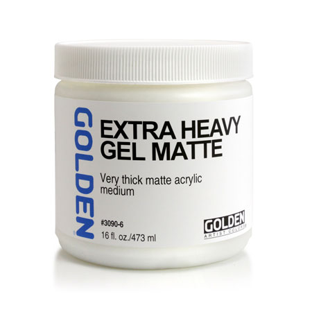 Golden Extra Heavy Gel - gel medium - matte