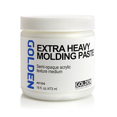 Golden Extra Heavy Gel/Molding Paste - médium en gel semi-opaque