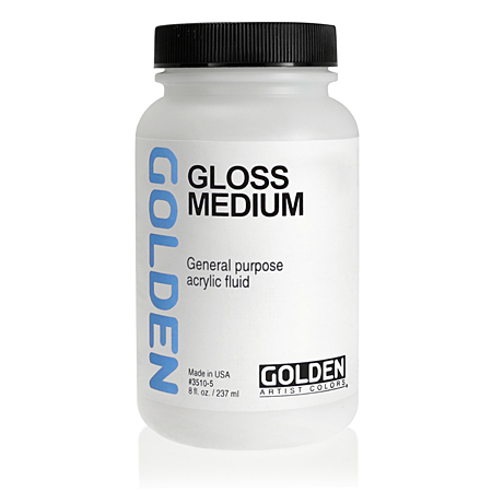 Golden Gloss Medium - médium - brillant
