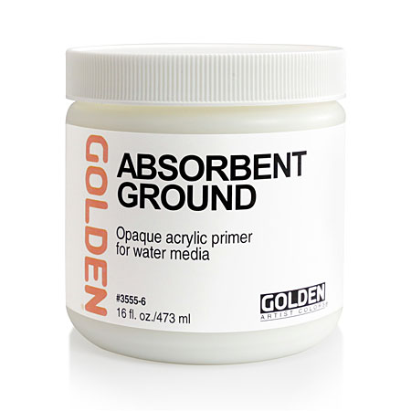 Golden Absorbent Ground - apprêt acrylique absorbant