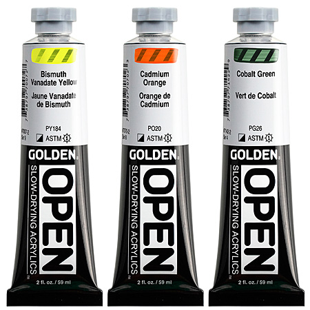 Golden Open - extra-fine acrylic - 60ml tube