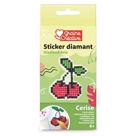 Graine Créative Mosaïque Diamant - sticker à strasser - 6+