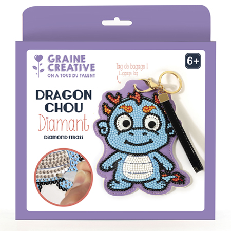 Graine Créative Mosaïque Diamant - porte-étiquette à strasser - 6+