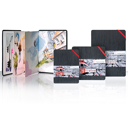 Hahnemuhle Fine Art The Zigzag Book - accordion book - watercolour paper 300g/m² - 18 pages