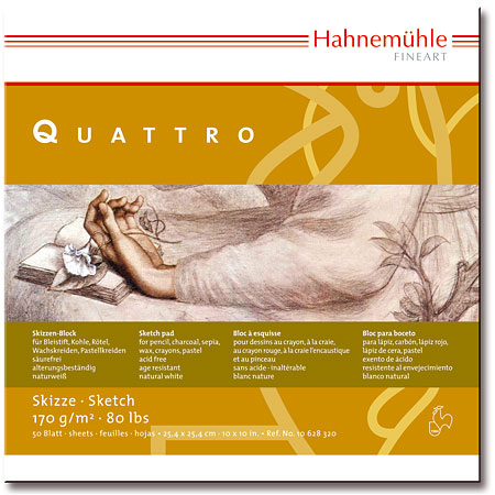 Hahnemuhle Fine Art Quattro - tekenblok - 50 vellen 170gr/m²