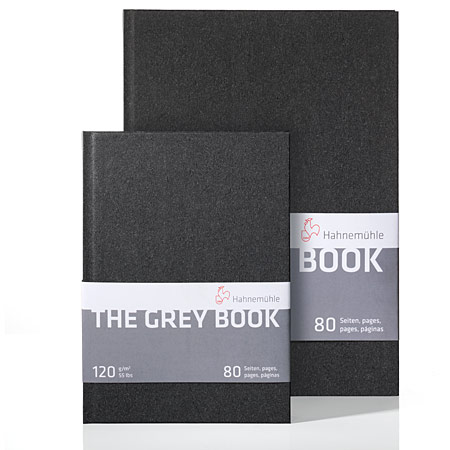 Hahnemuhle The Grey Book - hard cover - 40 light grey sheets 120g/m²