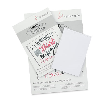 Hahnemuhle Fine Art Hand Lettering - calligraphy pad - 25 sheets 170g/m²