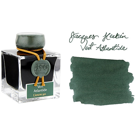 J.Herbin 350 - writing ink - 50ml bottle - atlantic green