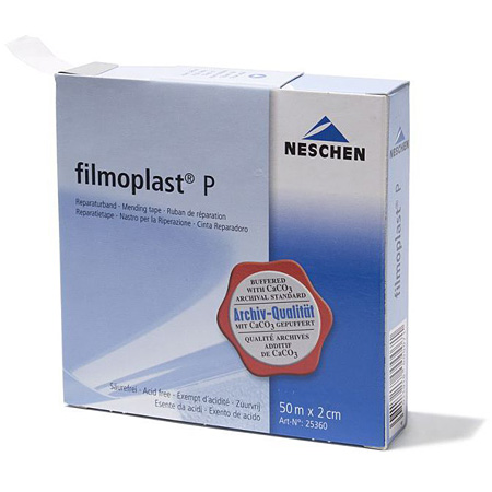 Neschen Filmoplast P - archiveringskleefband - transparant - 2cmx50m