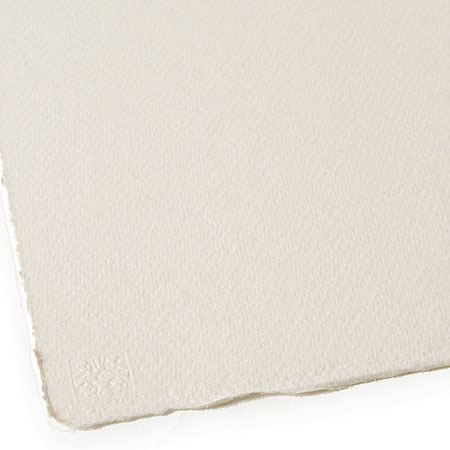 Waterford Papier aquarelle - feuille 100% coton -  56x76cm - 4 bords frangés