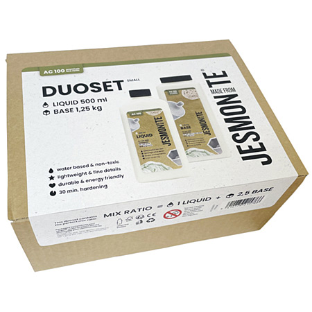 Jesmonite AC100 Duoset - base + liquide pour coulage