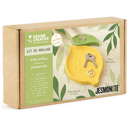 Jesmonite & Graine Créative - gietkit - opbergschaaltje (citroenvormig)