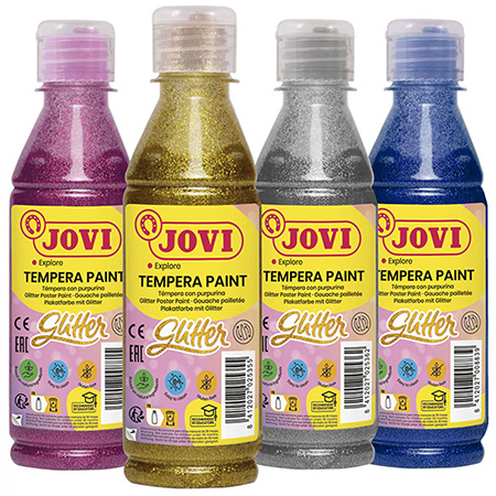Jovi Glitter - liquid poster paint - 250ml bottle