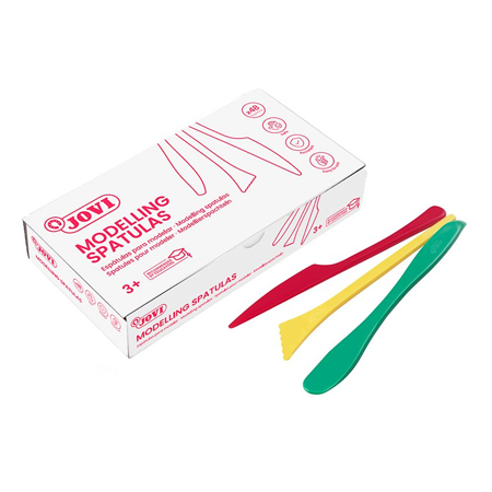 Jovi Boîte accessoires de modelage - 48 spatules en plastique