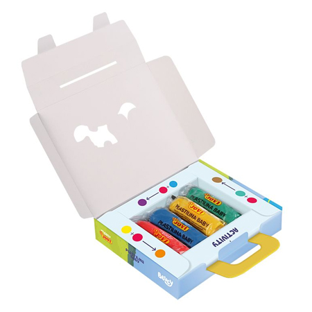 Jovi My First Plastilina Baby ‘Bluey’ - cardboard box - 4 sticks of modelling dough 38g