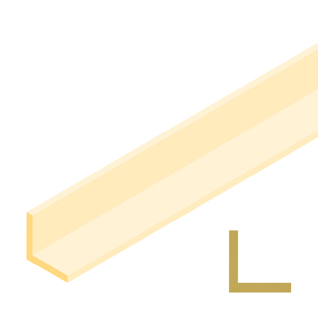 Schleiper Brass profile - L - 1m