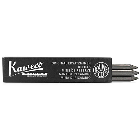 Kaweco Case of 3 graphite leads - 5.6mm - HB