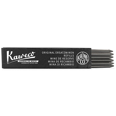 Kaweco Case of 6 graphite leads - 3.2mm - HB
